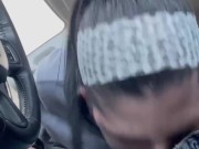 Giving road head for a hard cock 13/16