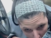 Giving road head for a hard cock 2/16