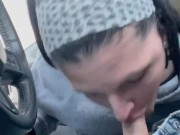 Giving road head for a hard cock 3/16