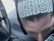 Giving road head for a hard cock 8/16