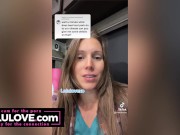 Babe showing behind scenes dripping creampie cumshot & frustrations over romance scams & catfish accounts - Lelu Love 5/16