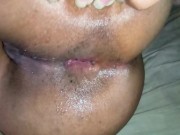 Así poco a poco mi novia cede a darme su enorme culo 7/16