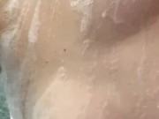 college girl bathing and touching her pussy 11/16