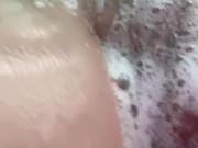 college girl bathing and touching her pussy 13/16