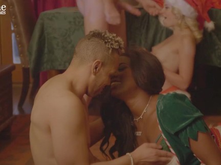 Hot Group Sex on Christmas