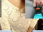 Teacher's squirting in her leggings in the middle of the class while her toy's being controlled 15/16