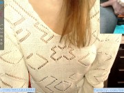 Teacher's squirting in her leggings in the middle of the class while her toy's being controlled 3/16