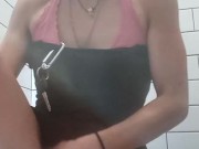 Watchin porn on the sink at walmart 9/16