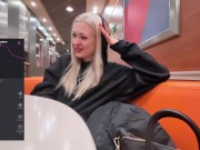 МОЙ ДРУГ УПРАВЛЯЕТ МОИМ ВИБРАТОРОМ LUSH В ОБЩЕСТВЕННОМ МЕСТЕ - Screenshot 7 of 16 - Lovense