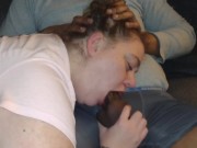 Step sister deep throating step brother's dick balls deep 2/16