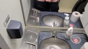 Needed to cum while on the train