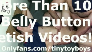Tiny Toy Boy Moans While I Finger His Belly Button And Fuck His Ass