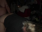 BBW pussy ate big titties,doggystyle dildo fucking her,doggystyle creampie 8/16