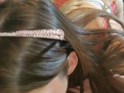 February Friday Valentines Day Sloppy Blowjob in hot Lingerie 9/16