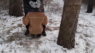 In the forest, a stranger sucked my clitoris - IkaSmokS