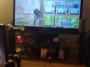 I let roommates film me in lingerie playing Fortnite 12/16