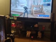 I let roommates film me in lingerie playing Fortnite 13/16