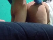 un rapidin en 4 con nalgadas y termino adentro de ella 13/16