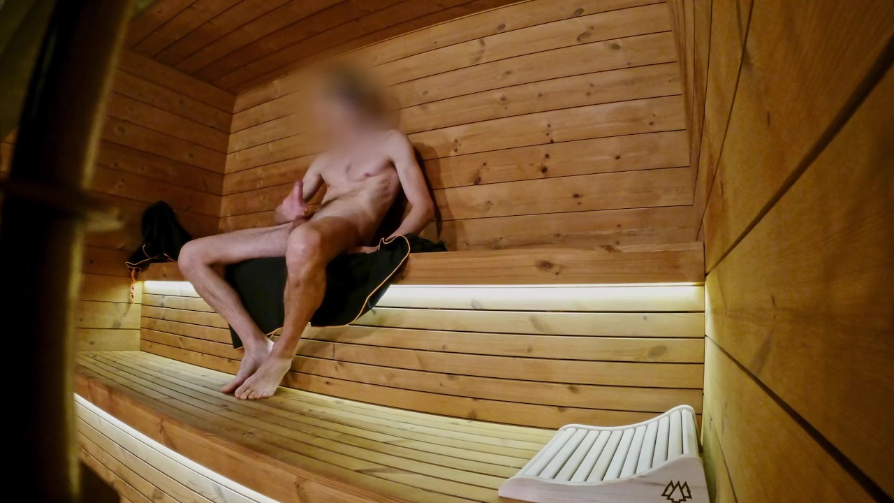 SAUNA ADVENTURE PT1: I show my hard cock to three people in the sauna - Free Sex Video - RedTube