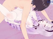 Hyakumantenbara Salome and I have intense sex in the bedroom. - Nijisanji VTuber Hentai 16/16