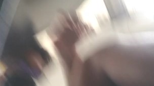 masturbating in the bus, public latin exhib