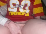 ANAL CREAMPIE in the car for the Super Bowl Chiefs Win!! 11/16
