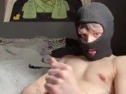 Stroking & Smacking Cock For a Moaning CUMSHOT