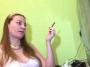 I have a quick smoke because I have acne