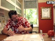 Hot Girl Daphne Klyde Cheats On Lover With Hotel Staff - HORNY HOSTEL 1/16