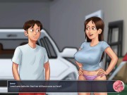 Summertime saga #2 - stepsister in the shower - Gameplay commented 10/16