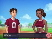 Summertime saga #2 - stepsister in the shower - Gameplay commented 2/16