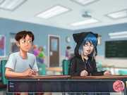 Summertime saga #2 - stepsister in the shower - Gameplay commented 5/16