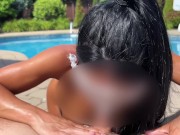 the pool guy tries to impregnate me - creampie 5/16