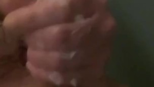 Shower jerk off