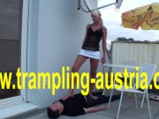 teen goddess barefoot trampling 16/16