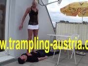 teen goddess barefoot trampling 2/16