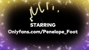 Girlfriend Footjob/Toejob with Handjob big cumshot