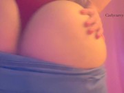 Ass and pussy fun! Very short shorts! 13/16