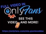 Mia giantess BBW bunny ass worship, buttcrush and dirty talk