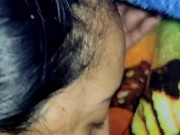 My girlfriend woke me up with a blowjob 4/16