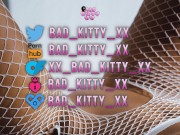 BadKittyXX - huge arm dildo stretchin me (Full Vid on MV) 16/16