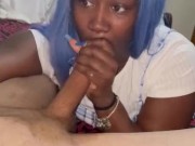 Bestfriend been wanting to taste my dick finally let her 😈💦 11/16