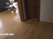 Tattooed skinny chick getting horny for your POV cock 1/16