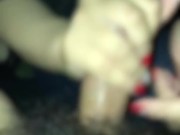 真っ赤なネイルの美巨乳の長編手コキ❤︎#171【HJJ】 11/16