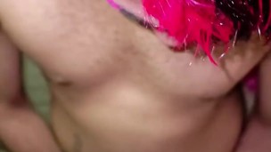 Really intense masturbation in the shower. I got so horny, so sensitive and busted a big cum load