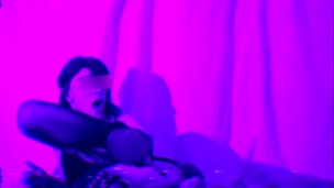 Sissy take a big 10" dildo in her litle ass. She's gaping hard.. 4n4lyze