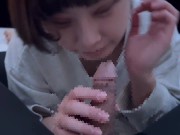 エロ精子が欲しくて照れながらごっくんフェラで興奮しちゃう♡ cum in mouth gokkun 1/16