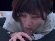 エロ精子が欲しくて照れながらごっくんフェラで興奮しちゃう♡ cum in mouth gokkun 4/16