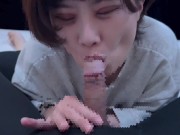 エロ精子が欲しくて照れながらごっくんフェラで興奮しちゃう♡ cum in mouth gokkun 6/16