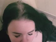 I pee on her in the entrance, she doesn't want to 8/16